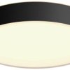 Philips Hue Biały Amb. Lampa sufitowa Enrave M czarna 2400 lm ze ściemniaczem