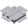 Złącze krzyżowe StZn bedn/drut 2x 80x80 AN-03A