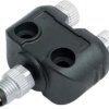 Adapter, 2 x M8 (3 pole, socket) to M8 (4 pole, plug), Y-shape, 79 5232 70 04