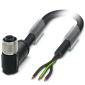 Phoenix Contact 1411650 Kabel połączeniowy czujnika/aktuatora SAC-3P- 5,0-PVC/FRS PE SCO, piny: 3, 5.00 m, 1 szt.
