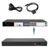 Switch PoE 16x Gigabit PoE/PoE+, 2x SFP, 1x Port Konsolowy, 150W, Zarządzalny Extralink ARES