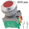 Przycisk,chwilowy podświetlenie czerwone 1NO, 1NC