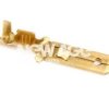 Końcówka płaska E-4,8/1,5mm2 dł. z zaczepem 10szt