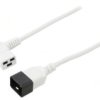 Kabel: 3X1,5Mm2, Iec C19 Żeński Kątowy,Iec C20 Męski, 1M Lt-549R+550 H05vv-F...