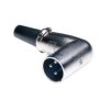 XLR 3pin wtyk męski kątowy MW320 Talvico