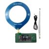 Przenośny mini odbiornik radiowy VHF/FM 87-108 MHz z ładowaniem Type-C, zasilany, przenośny radiotelefon z 1,9-calowym wyświetla