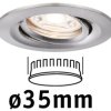 94294 Nova Mini Coin flush mounted fixture, 4 W, 2700 K, 15°, round, i