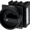 Main switch, rotary actuator, 3 pole, 25 A, (W x H x D) 83 x 65 x 119 mm, flush mounting, 070194