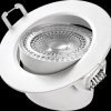 500593 Built-in spotlight, 5.5 W, 400 lm, 3000 K, round, white, IP44