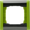 KOS66 PLUS Ramka pojedyncza składana kolorowa grafit + limonka 66600781