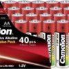 Baterie AA Camelion Plus LR06 11104006, 1.5 V, alkaliczno-manganowe, 40 szt.
