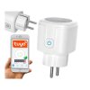 Inteligentne gniazdo sieciowe Smart WiFi (Tuya) z watomierzem białe