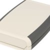 ABS handheld enclosure, (L x W x H) 117 x 79 x 25 mm, light gray (RAL 7035), IP65, 1553WBGY