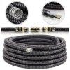 Peszel ochronny metalowy Anaconda Multitite roz.32 34/28,1 mm rura karbowana elastyczna FCC w powłoce PVC 1250N UV IP67 czarny