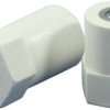 Dystans izolacyjny z poliestru HC21.26-HF8.08CF8.08, M8x8 mm/M8x8 mm, 21 mm