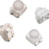LED, Powierzchnia, Niebieski, 2-pinowy, 3.2 V PLCC 4, 30 °, Wurth Elektronik 150141BS63130, WL-SMTD