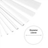 2.5mm x 1.2m White Heat Shrink Sleeve