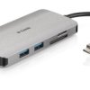 Hub USB USB 3.0 DUB-M810 RJ45 3 USB USB C, D-Link