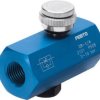 Zawór zwrotny przepustnicy FESTO GR-1/4 2101, 0.5 do 10 bar