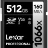 Karta SD SDXC, 512 GB Nie TLC, Lexar Silver 0 → 70°C 1066x