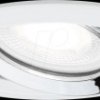 93673 Nova Plus flush mounted fixture, GU10, 6 W, 4000 K, 30°, round,