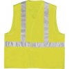 Kamizelka ostrzegawcza z poliestru z dwoma pasami - montaż szelkowy kl. 2 kolor żółty fluo rozmiar L CORP GILP4JAGT