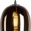 Lampa sufitowa, podwieszana SLV PANTILO OVAL 1006400 E-27 15 W miedziany