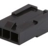 Obudowa złącza zagniatanego 3-pinowe -rzędowe raster: 3mm Molex Żeński Montaż na płytce drukowanej Męskie zaciski