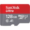 MicroSD, 128 GB MicroSDXC, Sandisk UHS 1 U1, Klasa 10 85 °C -25 °C