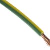 Kabel trzynormowy PCW, dł. 100m 6 mm², 53 A, 1 kV, Maks. +105C Zielony/Żółty Zgodność z trzema normami, RS PRO