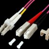 O0323.5 Duplex Jumper LC-SC 50/125µ, 5 m, OM4, violet