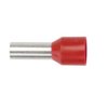 Końcówka tulejkowa izolowana TI 10mm2/12mm czerwona cynowana TI10L12x50 /50szt./
