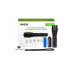 Latarka LED 8W taktyczna 1000Lm Zoom z akumulatorem VA0016 VAYOX