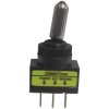 TruComponents 783048 Toggle Switch Panel Mount Off/On Illuminated spade IPX0