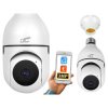 Kamera IP WiFi LTC 3MPX LXKAM34 Obrotowa, do gniazda żarówki E27, TUYA