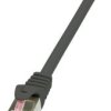 kabel LAN LogiLink CQ2083S, 1 szt., RJ45, CAT 6, S/FTP, 7.50 m, czarny