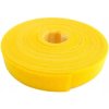 Taśma rzepowa 20mm 25m żółta Back To Back do organizacji kabli i przewodów