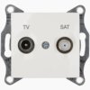 Sedna Gniazdo antenowe TV/SAT końcowe 1dB kremowe SDN3401623