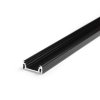 Profil aluminiowy do taśm LED 2000 mm prosty nawierzchniowy czarny SURFACE14 EF/Y A2020021 LED LINE