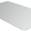 Aluminum label, (L x W) 85 x 54 mm, silver, 40 pcs, 1327600000