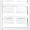 PA device marker, (L x W) 27 x 15 mm, silver, 80 pcs, 1876780000