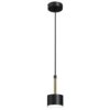 Lampa Wisząca Arena Black/Gold 1Xgx53 Mlp7760 Milagro