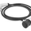Kabel do ładowania pojazdów elektrycznych Typ2-Typ2 trójfazowy 415V 16A 5m DK-3P16-050