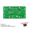 Sterownik oświetlenia LED sterowany dowolnym pilotem, PCB i mikroprocesor do projektu AVT3133