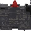 Blok styków Allen Bradley 800F 1 NC