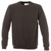Sweter, 988282, Unisex, S, S, Czarny, 30% poliestru, 70% bawełny