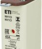 Wkładka bezpiecznikowa - zaczepy izolowane NH1C/I 40A gG 500V 004194210 /3szt./