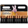 Alkali manganese-battery, 1.5 V, LR6, AA, round cell, surface contact, DURACELL PLUS POWER BOOST AA10, package with 10 pieces