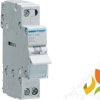 Przełącznik modułowy instalacyjny I-0-II (1-0-2) punkt wspólny od góry 1P 40A 230VAC SFT140 HAGER