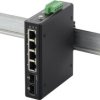 Switch przemysłowy ISFG64-BT PULSAR (4xPoE, 2xSFP)